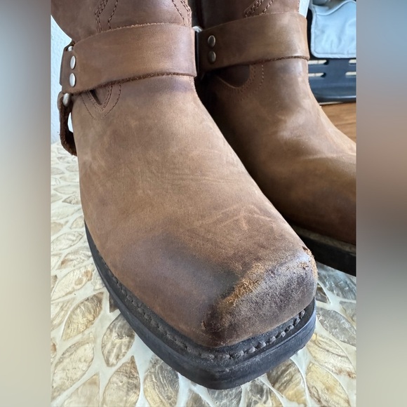 Cody James CJ9995 Leather Harness Motorcycle Biker Chopper Riding Boots size 11M - Picture 12 of 14